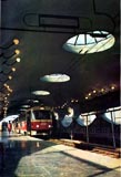 Фото 1989 года. Станция "Октябрьская".